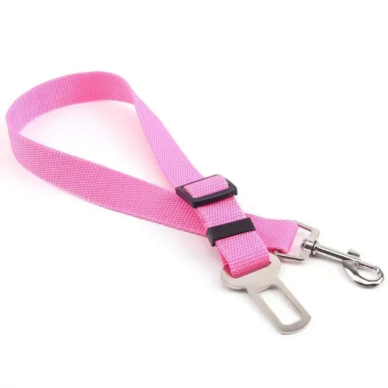 Secure Adjustable Dog Seat Belt for Safe Car Travel