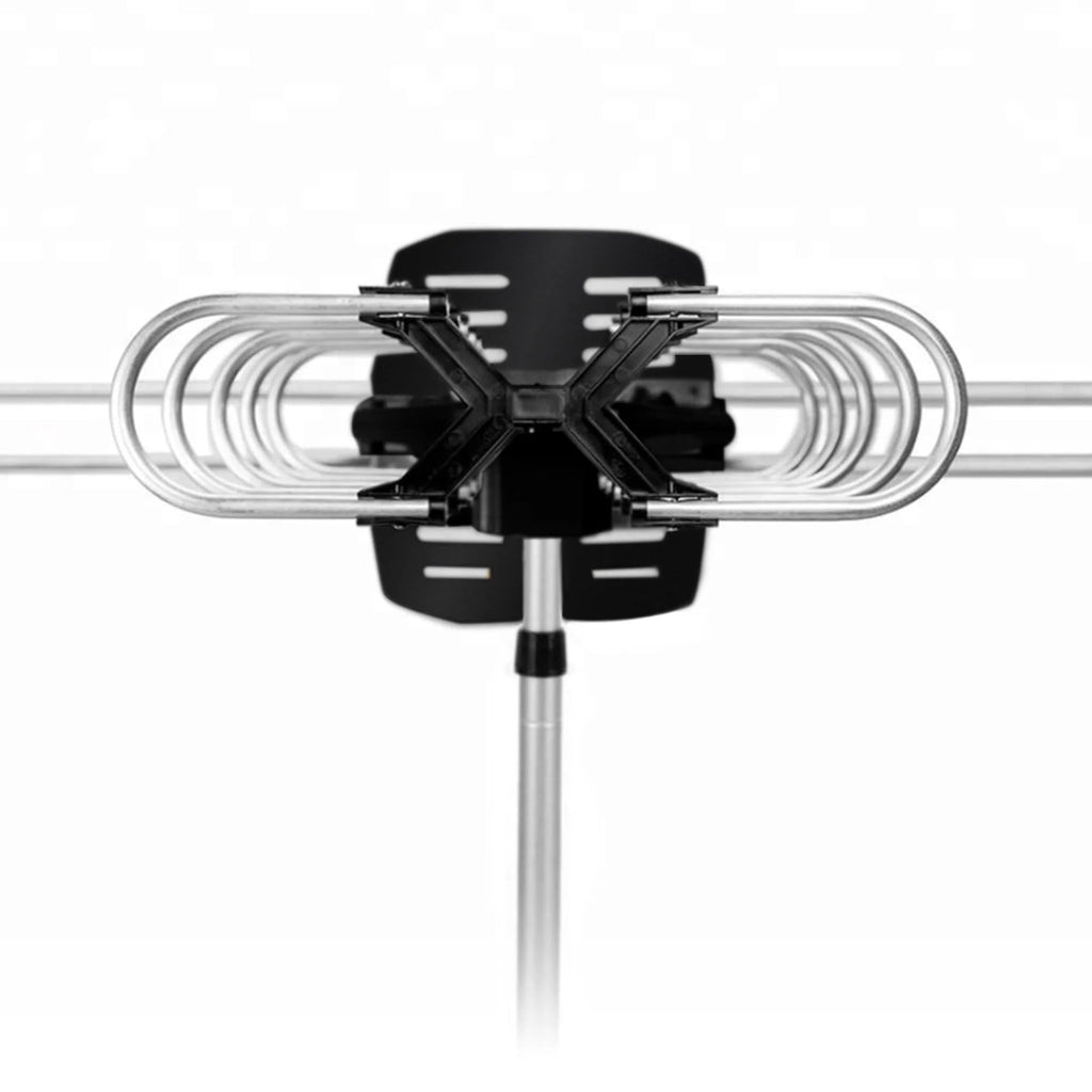 2025 Long-Range Digital Outdoor TV Antenna with 360° Motorized Rotation for Free HD Channels