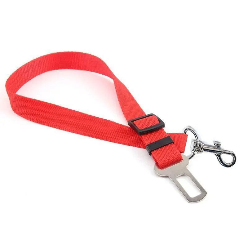 Secure Adjustable Dog Seat Belt for Safe Car Travel