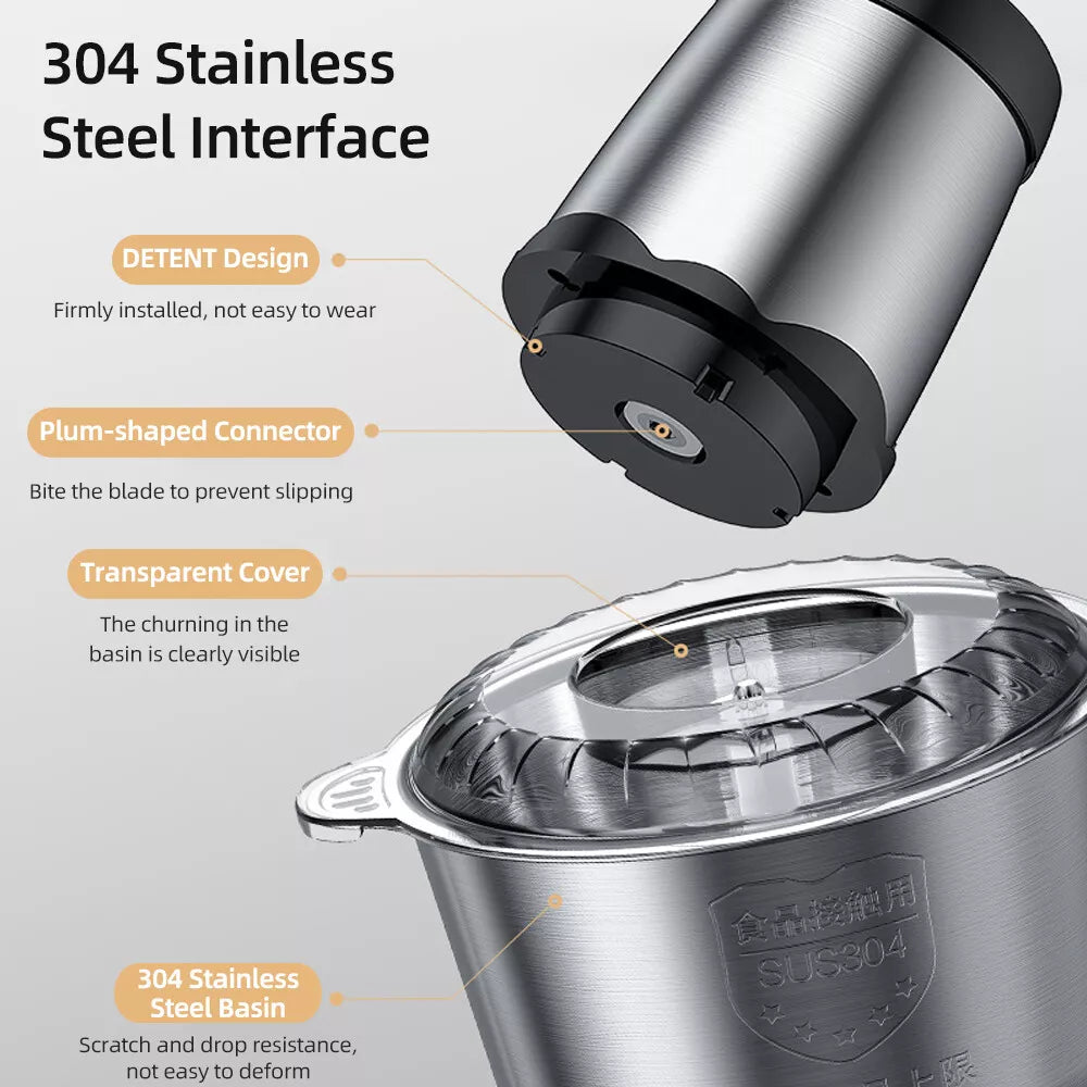 2L Capacity Food Chopper