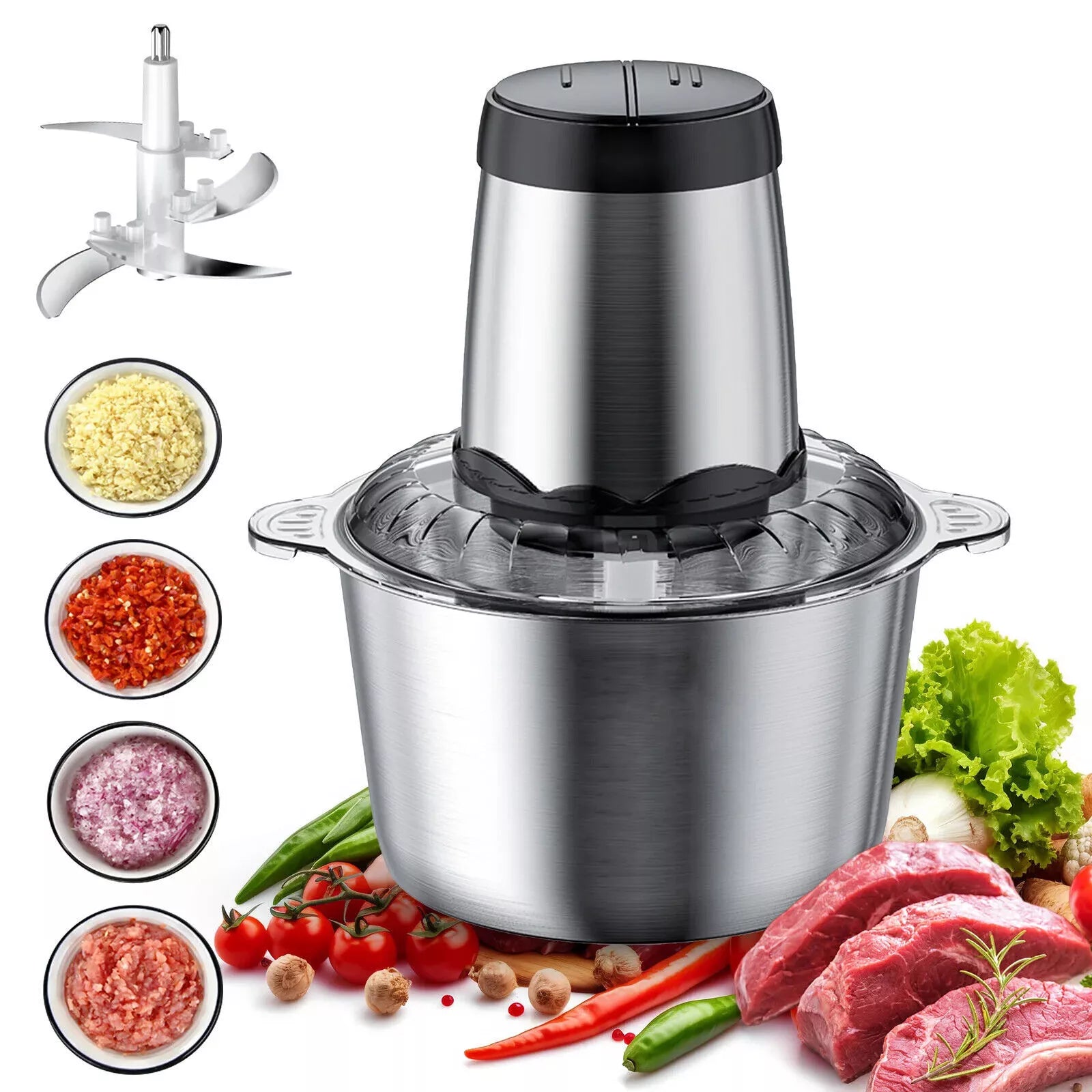 2L Capacity Food Chopper