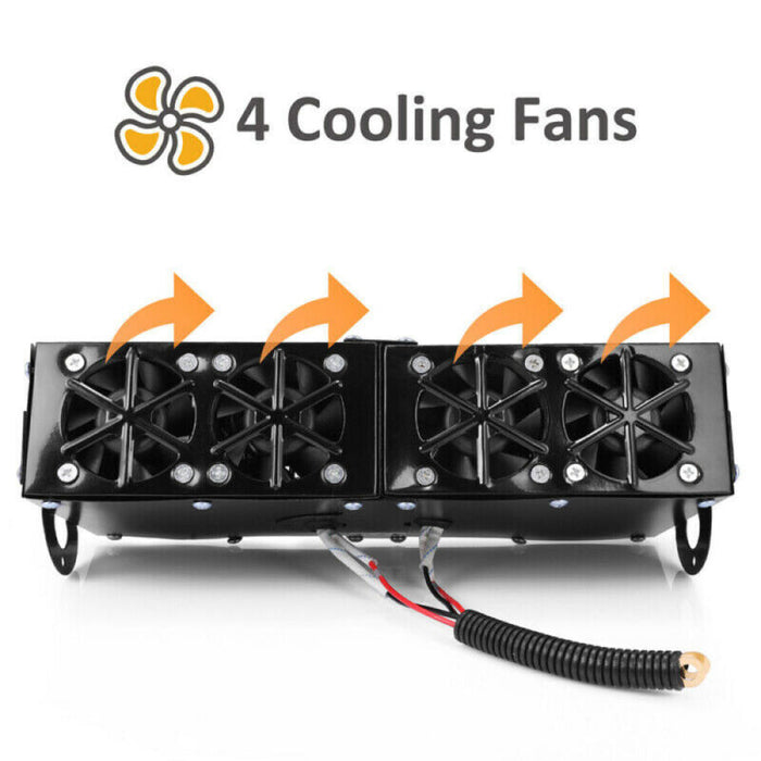 500W Quick-Heat Electric Car Heater for Fast, Cozy Cabin Warmth