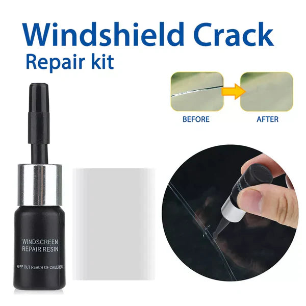 5-Pack Glass Repair Fluid – Fast-Acting Sealant for Cracks and Chips