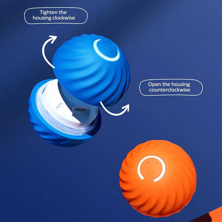 Active Rolling Ball: Automatic Moving Fidget Ball for Anxiety Relief