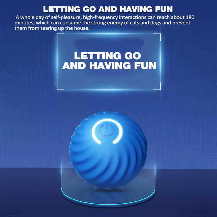 Active Rolling Ball: Automatic Moving Fidget Ball for Anxiety Relief