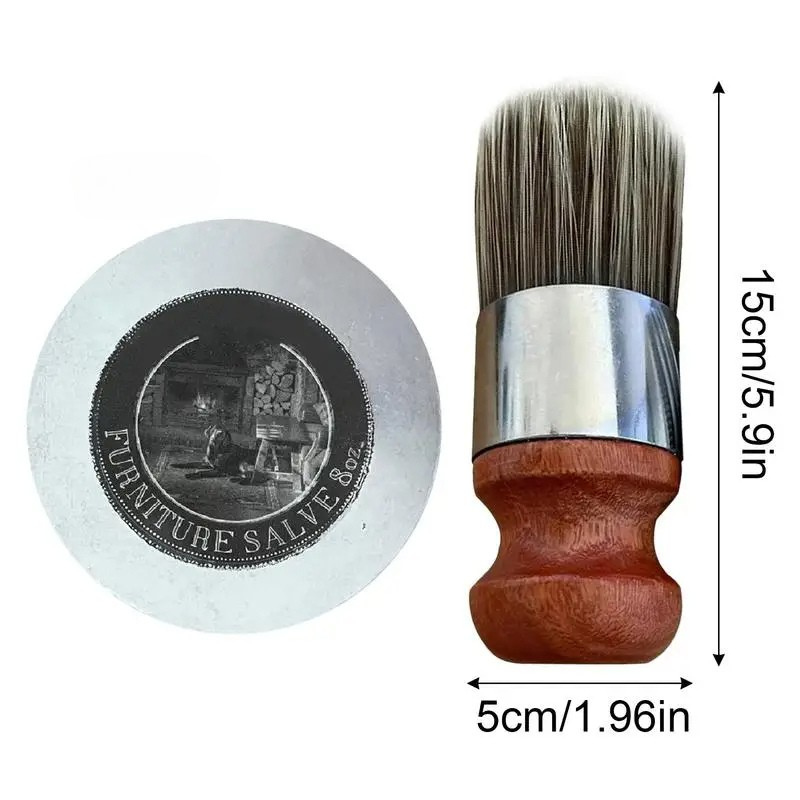 Premium 120ml Leather Furniture Care Salve Set