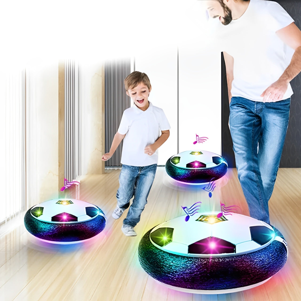 2-Pack Hover Ball Soccer Set