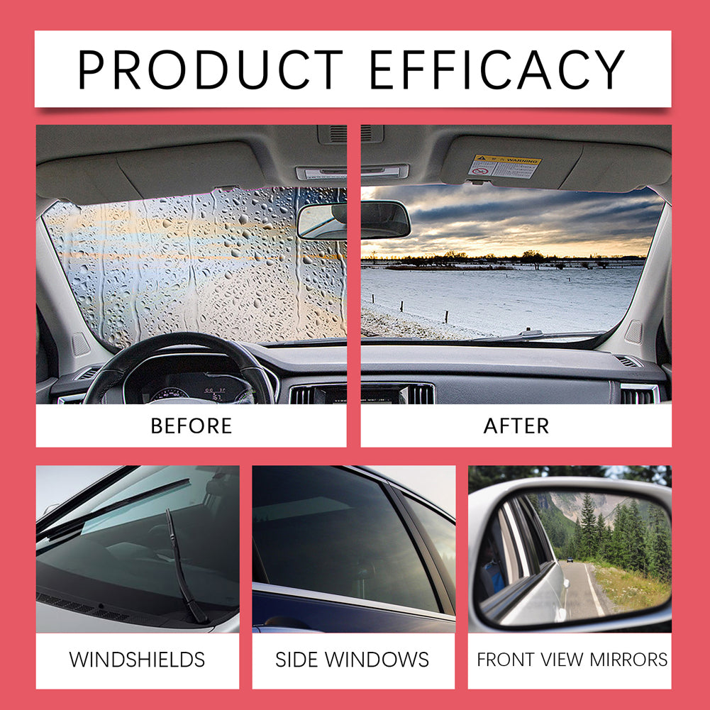 Two-Piece Car Glass Cleaner Set